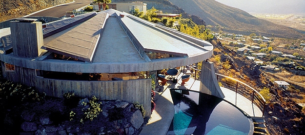 Modern Architect John Lautner's Elrod House in Palm Springs, CA